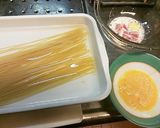 水漬けアルデンテパスタで簡単カルボナーラ作り方1写真