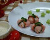 ハムでチーズを包んでプレゼント☆作り方11写真