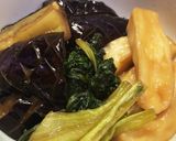 はんぺんとなすとチンゲン菜の煮浸し作り方4写真