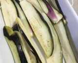 ワインのお供に、なすのミルフィーユ焼き作り方1写真