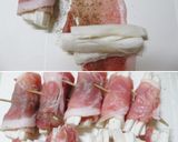 豚肉のエリンギ巻＊創味シャンタン蒸し作り方3写真