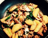 豚肉と大根の炒め煮作り方7写真