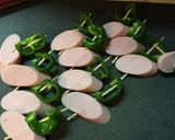 魚肉ソーセージ✿黒胡椒フライ作り方3写真
