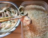魚肉ソーセージ✿黒胡椒フライ作り方4写真