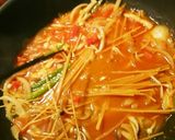 フライパンひとつでカレートマトパスタ作り方5写真