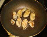 中華風・牡蠣の香味あんかけ作り方4写真