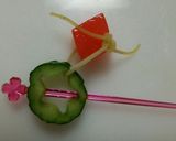 ゆらゆら揺れるきゅうりのオーナメント♪作り方7写真