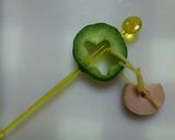 ゆらゆら揺れるきゅうりのオーナメント♪作り方8写真