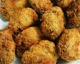 蓮根の梅しそチーズ豚巻きフライ作り方5写真