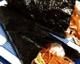 焼そば手巻き寿司作り方5写真