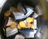秋刀魚の煮物(圧力鍋使用)作り方2写真