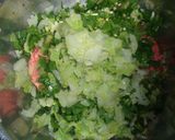行者ニンニクのキムチ味餃子作り方2写真