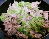 豚キムチじゃなくて豚×白菜炒め！作り方3写真