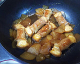 肉巻き厚揚げと大根の甘辛煮作り方6写真