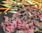 牛肉とごぼうと舞茸のうま〜い煮。作り方3写真