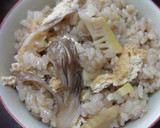 筍と舞茸の炊き込みご飯作り方3写真