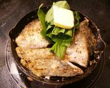 スキレットで鱈のレモンバターハーブソテー作り方4写真