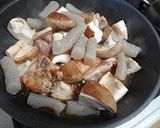 スペアリブと椎茸の白ワイン煮　作り方3写真