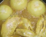 カレー研究会！かぶと鶏肉の煮込みカレー味作り方13写真