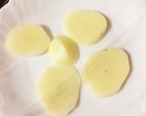 椎茸とジャガイモの重ね焼きカマンココット作り方1写真