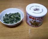 ぱぱっと・小ねぎと大根おろしの中華風餡作り方4写真