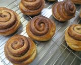 甘い香りの シナモンロール（手ごね）作り方16写真