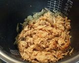 シェアしましょ☆牛肉とごぼうの2色ごはん作り方7写真