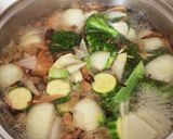 ♪簡単♪胃に優しい野菜のスープ作り方1写真