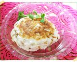 蓮根・豆腐・はんぺんハンバーグ♡ふわふわ作り方3写真