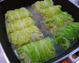 濃厚トマトクリームのロール白菜作り方7写真