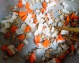 大豆のお肉と根菜の混ぜご飯作り方3写真