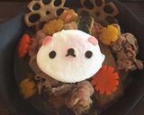 デコごはん!ポーチドエッグのコリラックマ作り方5写真