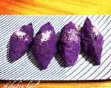 ミニ焼き芋みたいな紫芋簡単スイートポテト作り方6写真