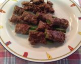 いんげん豆の牛肉巻作り方5写真
