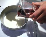 美肌スイーツ☆アサイーミルクプリン作り方7写真