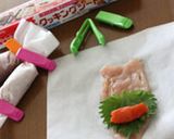 お弁当にも！鶏ささみの明太子巻き作り方2写真