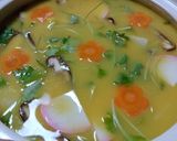 土鍋で大っきな具沢山茶碗蒸し(土鍋蒸し)作り方8写真