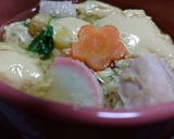 土鍋で大っきな具沢山茶碗蒸し(土鍋蒸し)作り方11写真