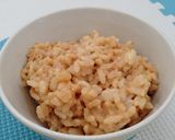 ほんのり甘い？きな粉牛乳ご飯☆作り方1写真