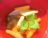 お吸い物の仕上げに、じゃがりこ。作り方4写真