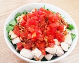 むね肉のやわらかジューシータコライス風作り方7写真