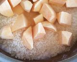 すぐ簡単*さつま芋とさつま揚げの炊込ご飯作り方2写真