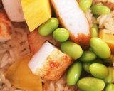 すぐ簡単*さつま芋とさつま揚げの炊込ご飯作り方5写真