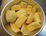 椎茸＊鶏じゃが作り方1写真