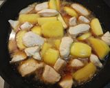 椎茸＊鶏じゃが作り方7写真