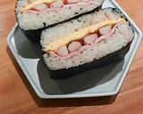 炒めない！チャーハン風味のおにぎらず☆作り方10写真