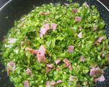 簡単！大根葉っぱとベーコンの炒め物作り方4写真