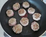 中華風肉団子と白菜の蒸し煮作り方4写真