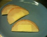 餃子の皮で☆ハムチーズのぺったん焼き♪作り方3写真