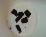 簡単♪パンに～☆チョコの折り込みシート★作り方1写真